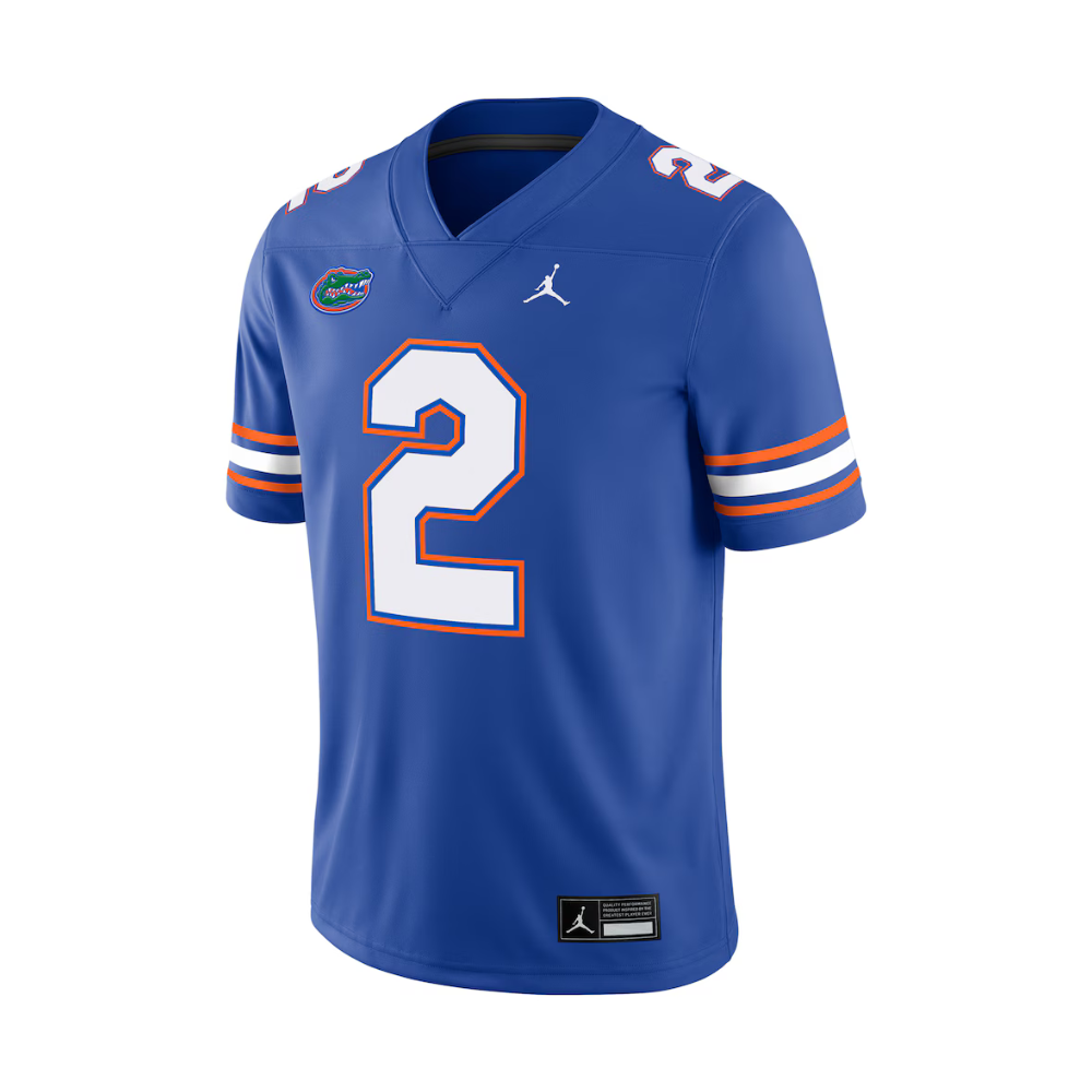 Royal Florida Football Jersey DJ Lagway NIL Game Style Gators Inspired Shirt for Men Women Youth