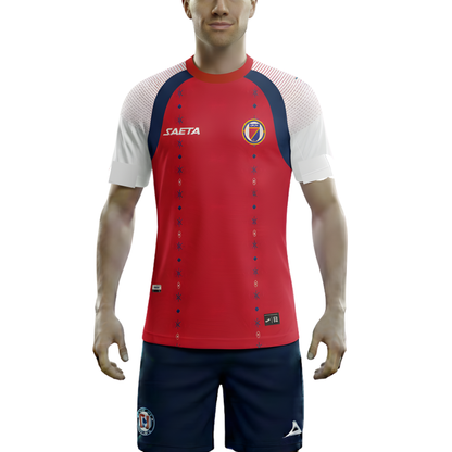 Haiti 2025/26 Red Home Jersey Personalized Name Number Custom Edition for Fans