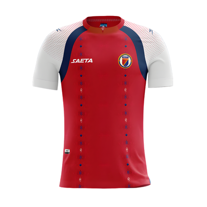 Haiti 2025/26 Red Home Jersey Personalized Name Number Custom Edition for Fans
