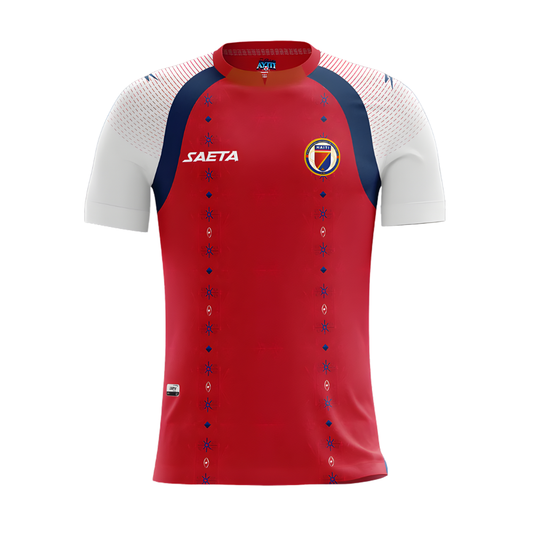 Haiti 2025/26 Red Home Jersey Personalized Name Number Custom Edition for Fans