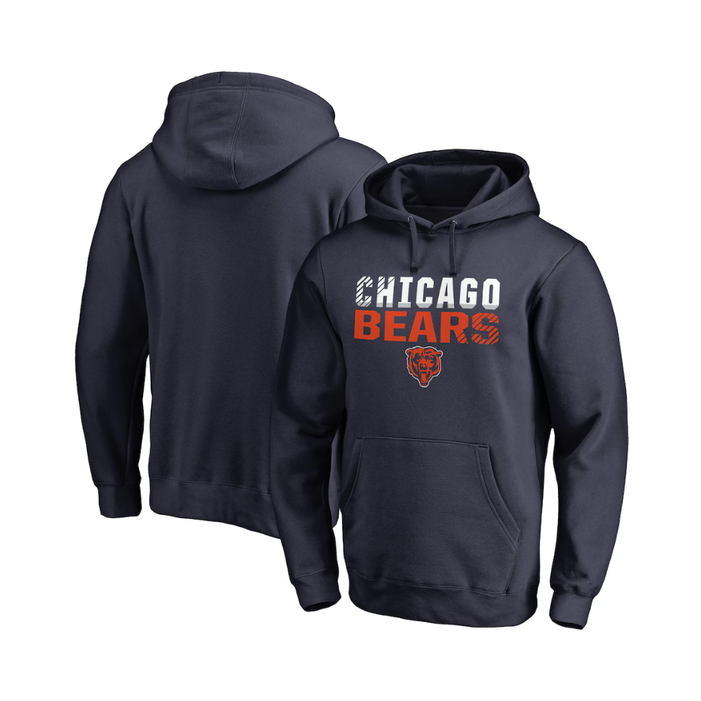 Bears Fade Out Navy Hoodie Men Women Youth Iconic Collection Pullover Comfort Fit