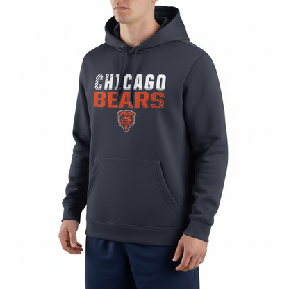 Bears Fade Out Navy Hoodie Men Women Youth Iconic Collection Pullover Comfort Fit
