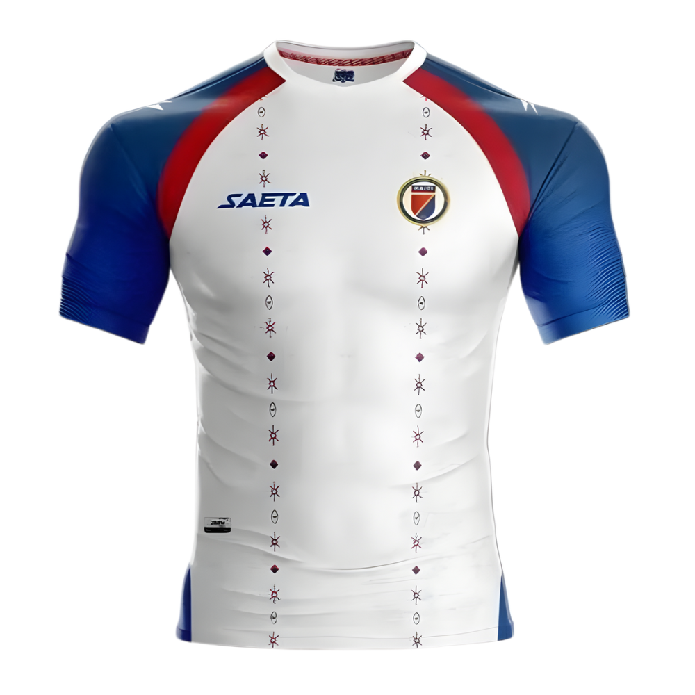 Men’s White Haiti Performance Jersey Durable Football Training Tee