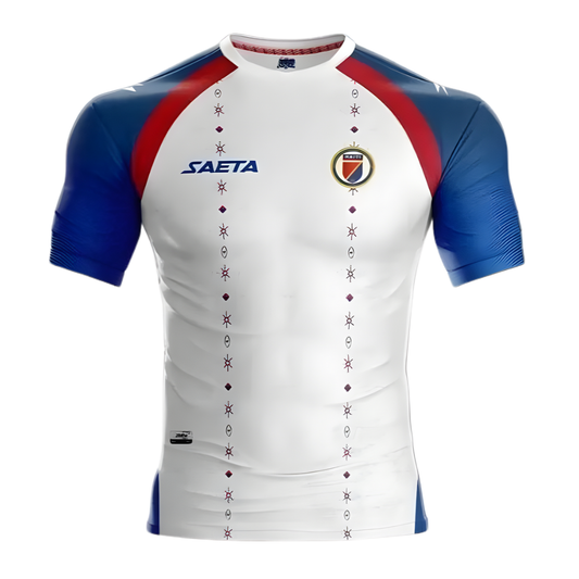 Men’s White Haiti Performance Jersey Durable Football Training Tee