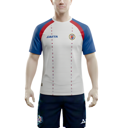 Men’s White Haiti Performance Jersey Durable Football Training Tee